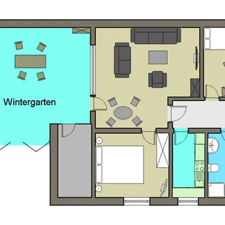 Regenbogen Apartment *